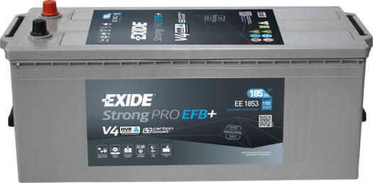 Exide EE1853 - Стартерная аккумуляторная батарея, АКБ parts5.com