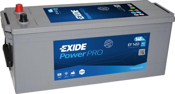 Exide EF1453 - Стартерная аккумуляторная батарея, АКБ parts5.com