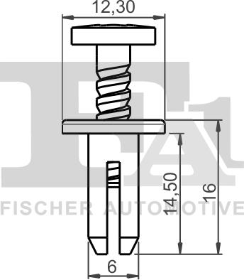 FA1 11-30011.5 - Зажим, молдинг / защитная накладка parts5.com