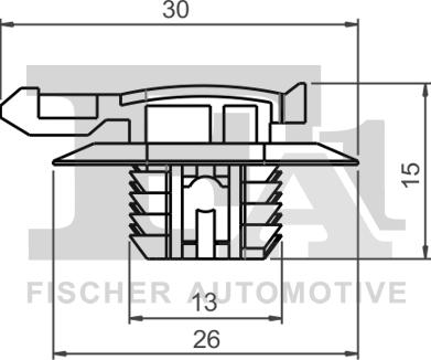 FA1 21-40036.10 - Зажим, молдинг / защитная накладка parts5.com