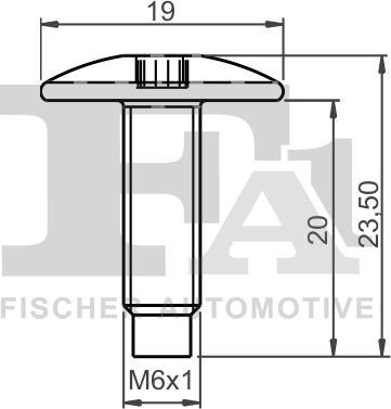 FA1 21-70003.5 - Болт parts5.com