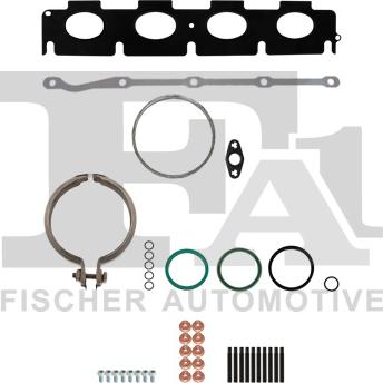 FA1 KT100620 - Установочный комплект, турбокомпрессор parts5.com