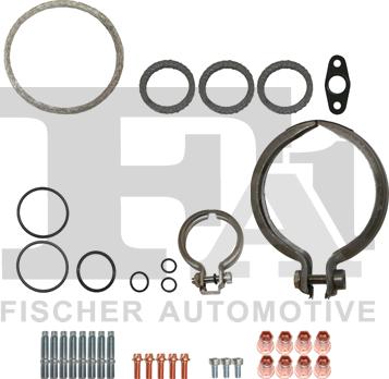 FA1 KT100140 - Установочный комплект, турбокомпрессор parts5.com