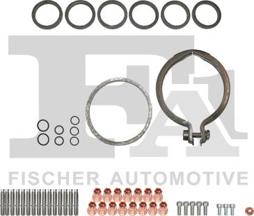 FA1 KT100260 - Установочный комплект, турбокомпрессор parts5.com