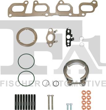 FA1 KT110990 - Установочный комплект, турбокомпрессор parts5.com