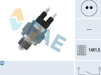 FAE 40990 - Датчик, переключатель, фара заднего хода parts5.com