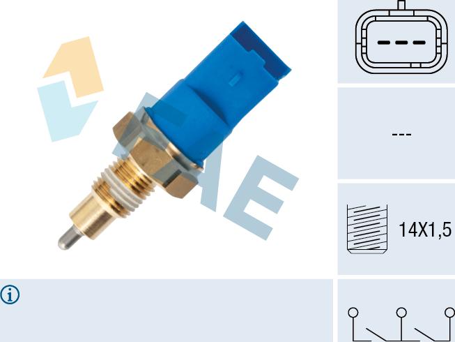 FAE 40998 - Switch, reverse light parts5.com