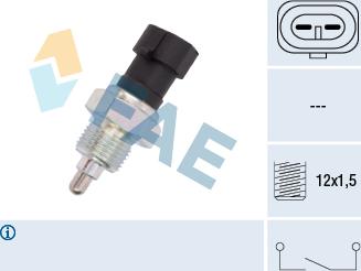 FAE 40511 - Датчик, переключатель, фара заднего хода parts5.com