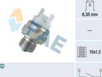 FAE 40630 - Датчик, переключатель, фара заднего хода parts5.com