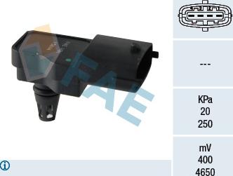 FAE 15044 - Датчик, давление наддува parts5.com