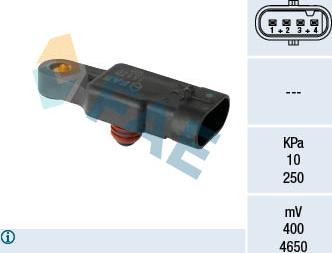 FAE 15170 - Датчик, давление наддува parts5.com