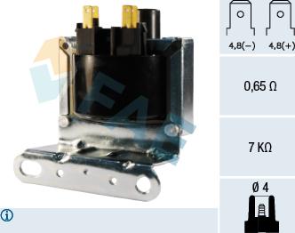 FAE 80262 - Катушка зажигания parts5.com