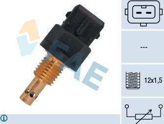 FAE 33535 - Датчик, температура впускаемого воздуха parts5.com