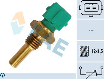 FAE 33600 - Sensor, temperatura del refrigerante parts5.com