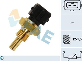 FAE 33065 - Sensor, coolant temperature parts5.com