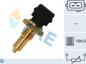 FAE 33155 - Датчик, температура масла parts5.com