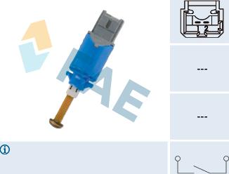 FAE 24901 - Выключатель, привод сцепления (Tempomat) parts5.com