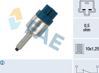 FAE 24680 - Выключатель фонаря сигнала торможения parts5.com