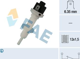 FAE 24010 - Выключатель фонаря сигнала торможения parts5.com