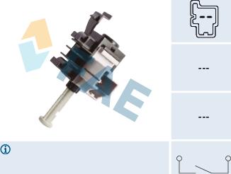 FAE 24856 - Выключатель, привод сцепления (Tempomat) parts5.com