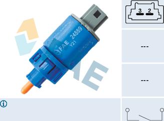 FAE 24889 - Выключатель, привод сцепления (Tempomat) parts5.com