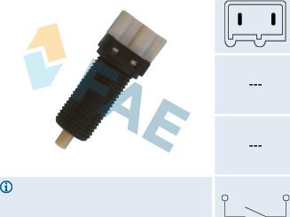 FAE 24870 - Выключатель, привод сцепления (Tempomat) parts5.com