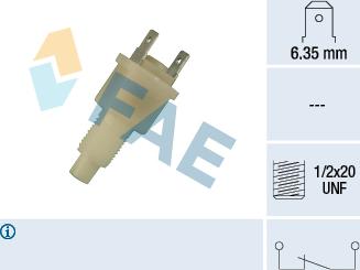 FAE 24300 - Выключатель фонаря сигнала торможения parts5.com