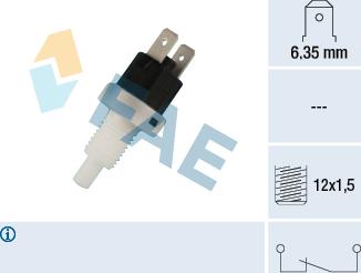 FAE 24200 - Выключатель фонаря сигнала торможения parts5.com