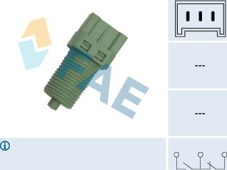 FAE 24700 - Brake Light Switch parts5.com