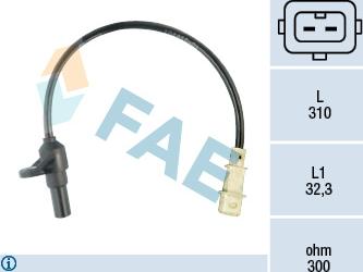 FAE 79084 - Датчик импульсов, коленвал parts5.com