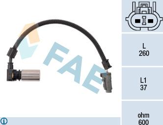 FAE 79086 - Датчик частоты вращения, автоматическая коробка передач parts5.com