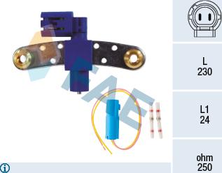 FAE 79323 - Датчик импульсов, коленвал parts5.com