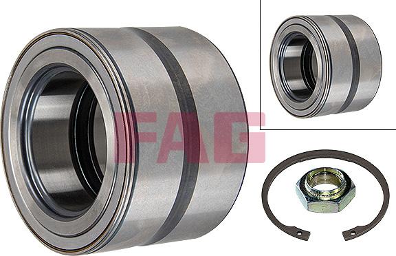 FAG 713 6909 40 - Комплект подшипника ступицы колеса parts5.com