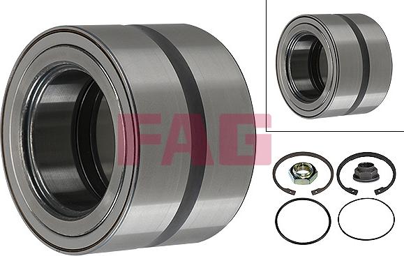 FAG 713 6911 50 - Комплект подшипника ступицы колеса parts5.com