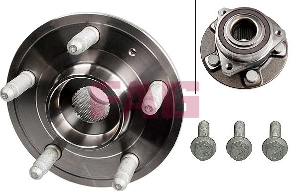 FAG 713 6449 40 - Wheel hub, bearing Kit parts5.com