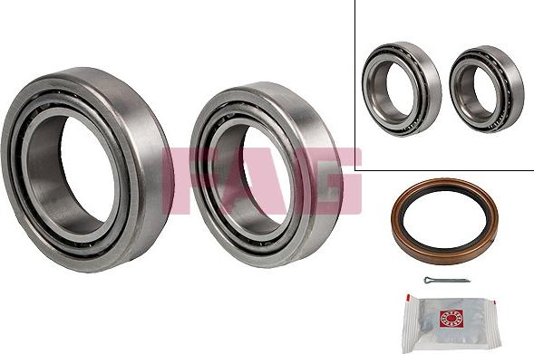 FAG 713 6440 10 - Комплект подшипника ступицы колеса parts5.com