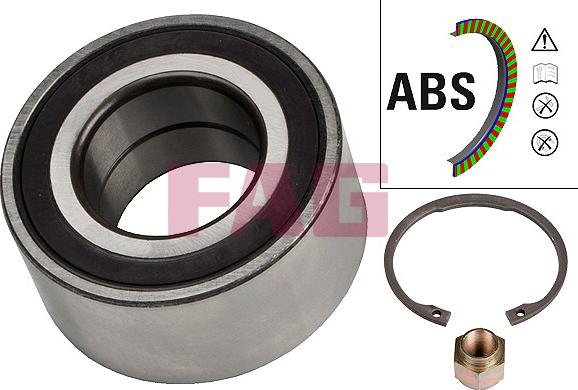 FAG 713 6403 10 - Wheel hub, bearing Kit parts5.com