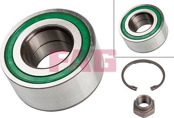 FAG 713 6501 60 - Комплект подшипника ступицы колеса parts5.com