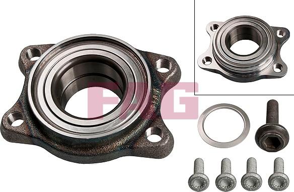 FAG 713 6104 30 - Комплект подшипника ступицы колеса parts5.com