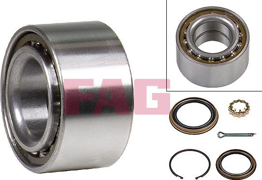 FAG 713 6136 30 - Комплект подшипника ступицы колеса parts5.com