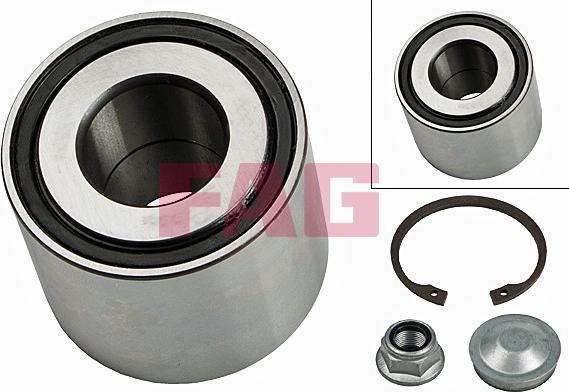 FAG 713 6302 70 - Комплект подшипника ступицы колеса parts5.com