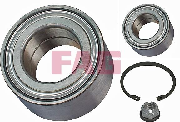 FAG 713 6311 80 - Комплект подшипника ступицы колеса parts5.com