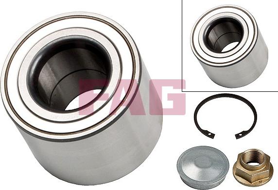 FAG 713 6311 30 - Комплект подшипника ступицы колеса parts5.com