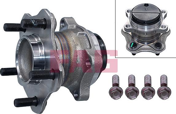 FAG 713 6332 30 - Комплект подшипника ступицы колеса parts5.com