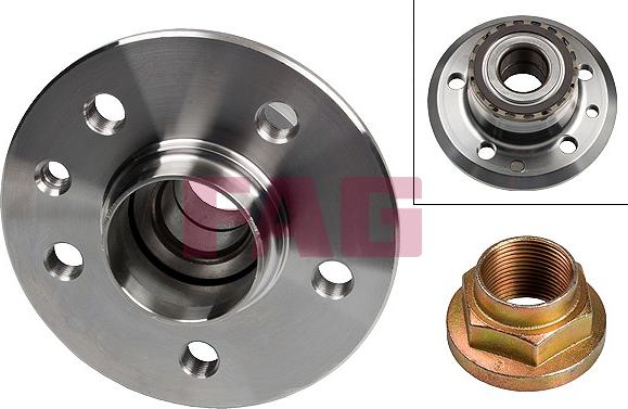 FAG 713 6203 20 - Wheel hub, bearing Kit parts5.com