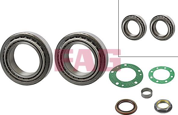 FAG 713 6791 00 - Комплект подшипника ступицы колеса parts5.com