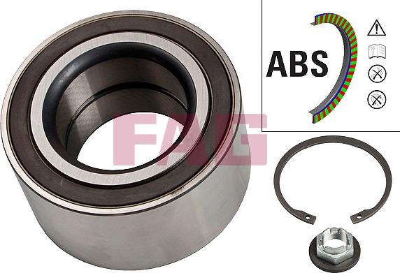 FAG 713 6789 50 - Wheel hub, bearing Kit parts5.com