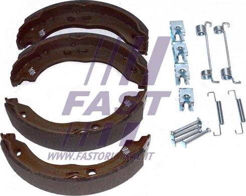 Fast FT30068 - Комплект тормозов, ручник, парковка parts5.com