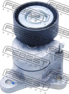 Febest 0490-CW5W - Натяжитель, поликлиновый ремень parts5.com