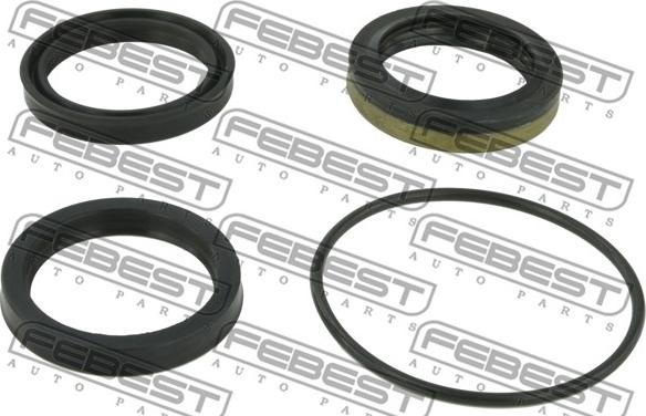 Febest 0491-K57T - Ремкомплект, осевой шарнир поперечная рулевая тяга parts5.com